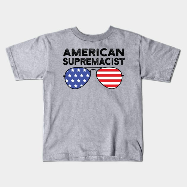 American Supremacist cities of america Kids T-Shirt by Gaming champion